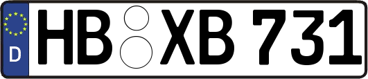 HB-XB731