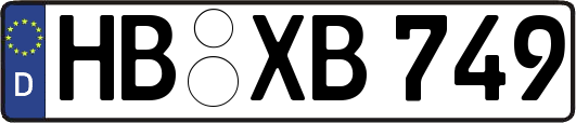 HB-XB749