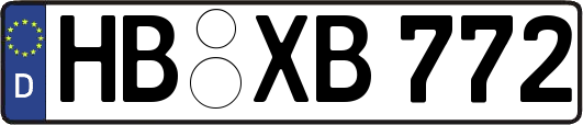 HB-XB772
