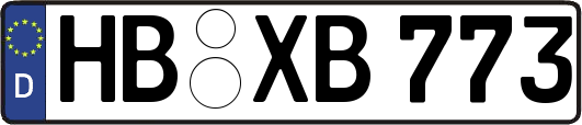 HB-XB773