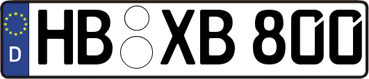 HB-XB800