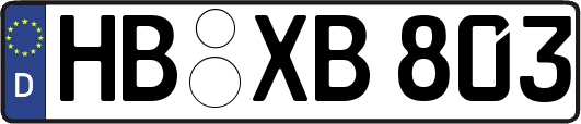 HB-XB803