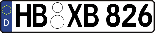 HB-XB826