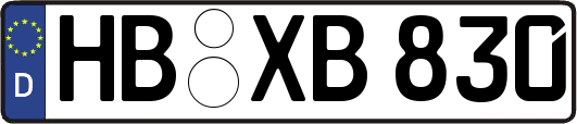 HB-XB830