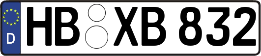 HB-XB832