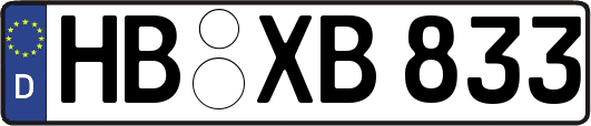 HB-XB833