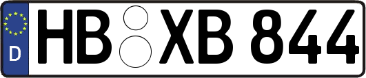 HB-XB844