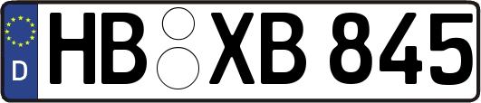 HB-XB845