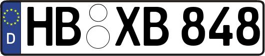HB-XB848