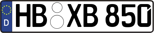 HB-XB850
