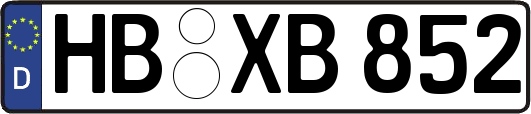 HB-XB852