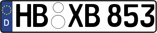 HB-XB853