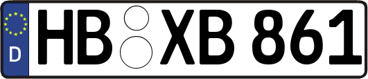 HB-XB861