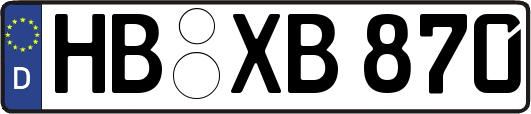 HB-XB870