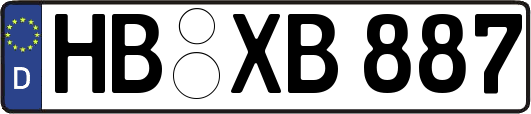 HB-XB887