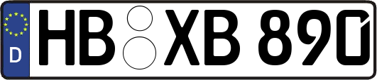 HB-XB890