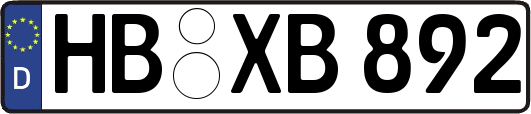 HB-XB892