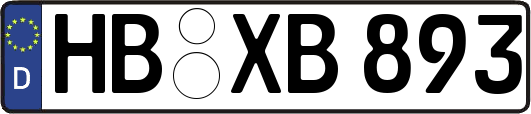 HB-XB893