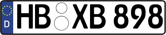 HB-XB898
