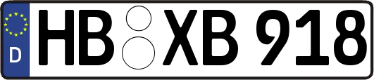 HB-XB918