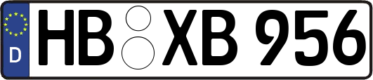 HB-XB956