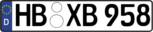 HB-XB958