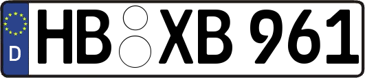 HB-XB961