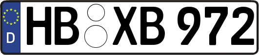 HB-XB972