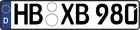 HB-XB980