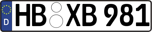 HB-XB981