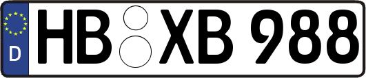 HB-XB988