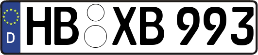 HB-XB993