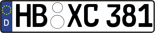 HB-XC381