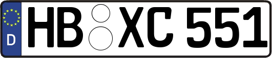 HB-XC551