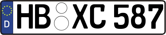 HB-XC587