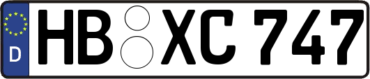 HB-XC747