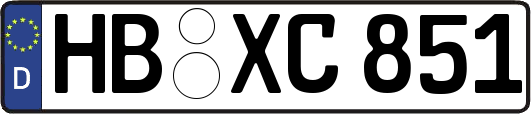 HB-XC851