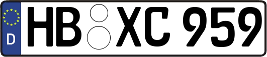 HB-XC959
