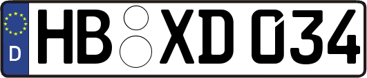 HB-XD034