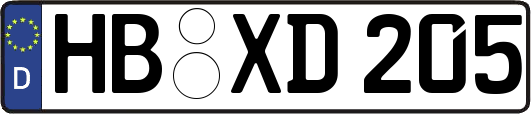 HB-XD205