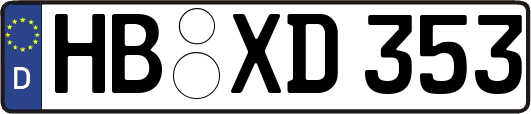 HB-XD353