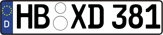 HB-XD381