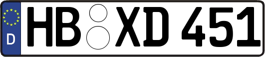 HB-XD451