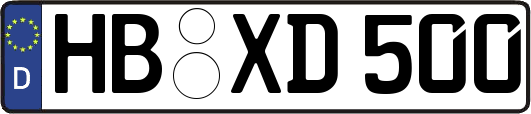 HB-XD500