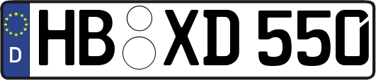 HB-XD550