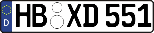 HB-XD551