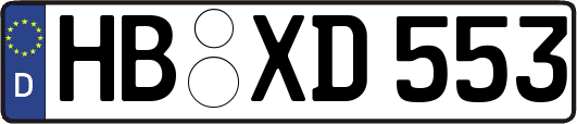 HB-XD553