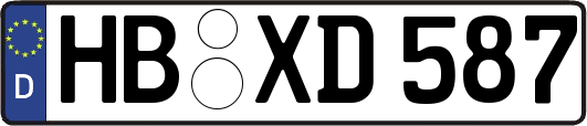 HB-XD587