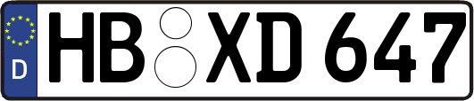 HB-XD647