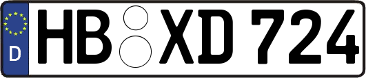 HB-XD724